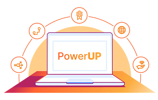 PowerUPイラスト