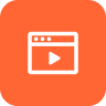 Icona del browser video