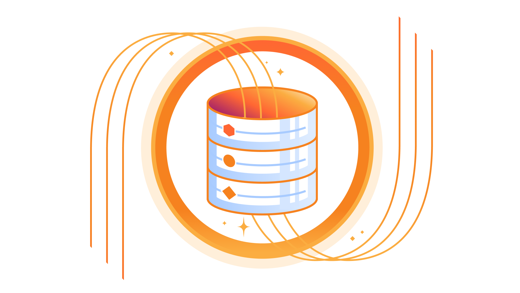 Ilustracja rozwiązania bezserwerowej bazy danych SQL D1 firmy Cloudflare
