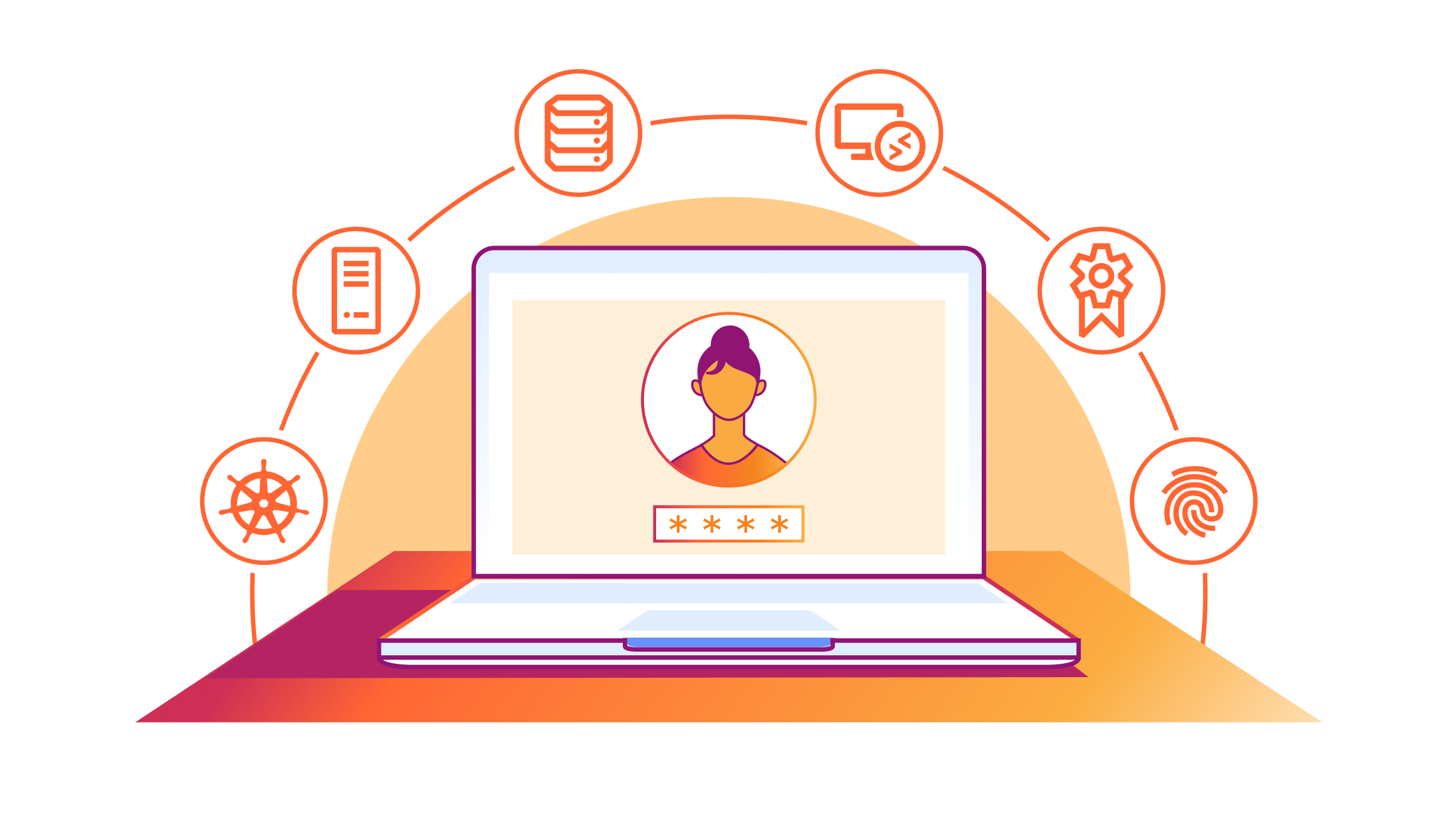 Infrastructure Access Hero illustration