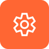 Optimization gear icon